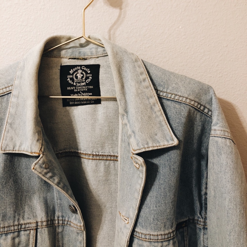 Authentic vintage jean jacket